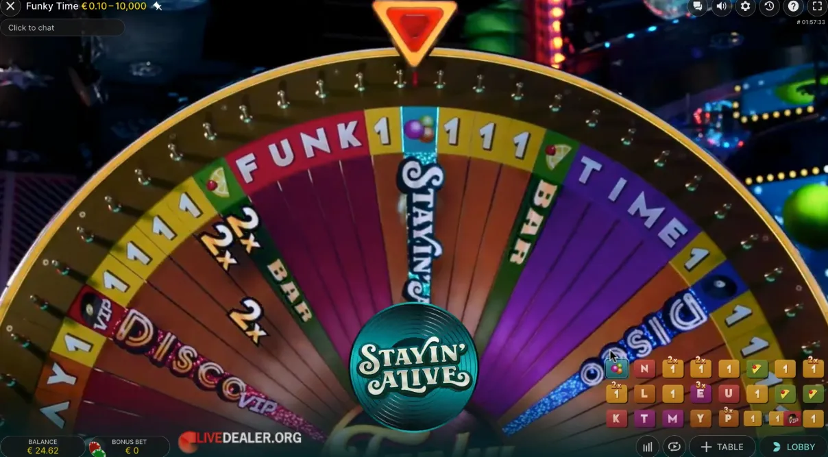 Funky Time Live Game